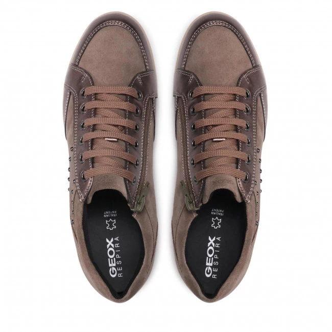 Chaussures Basses Sneakers GEOX - D Myria H D0468H 022Y2 C5005 Dk Beige Beige â Image 6