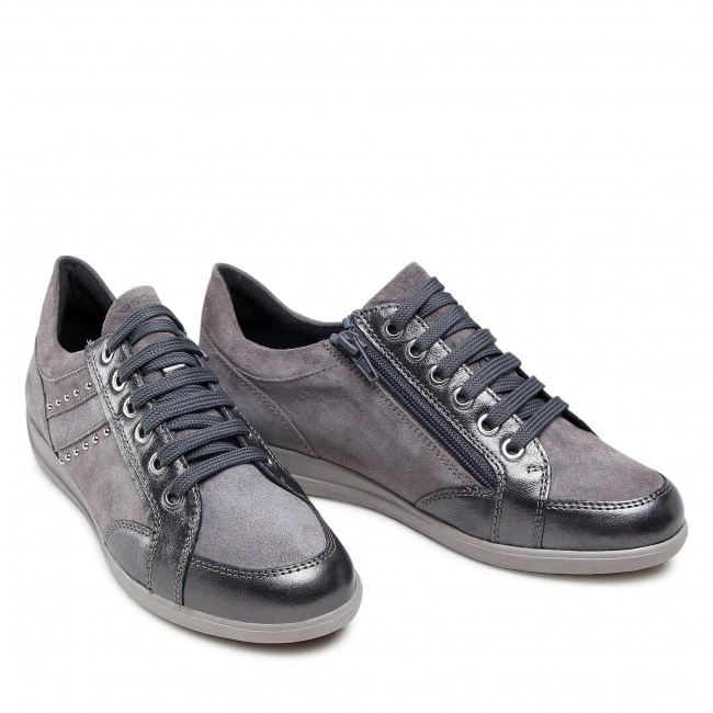 Chaussures Basses Sneakers GEOX - D Myria H D0468H 022Y2 C9002 Dk Grey Gris â Image 5