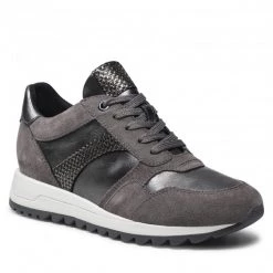 Chaussures Basses Sneakers GEOX - D Tabelya A D15AQA 022BN C9002 Dk Grey Gris