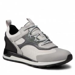 Chaussures Basses Sneakers GEOX - D New Aneko B Abx A D15LYA 01485 C1010 Lt Grey Gris