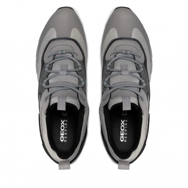 Chaussures Basses Sneakers GEOX - D New Aneko B Abx A D15LYA 01485 C1010 Lt Grey Gris â Image 6