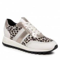Chaussures Basses Sneakers GEOX - D Tabelya A D16AQA 007CF C1QB5 Off White/Champagne Beige, Multicolore
