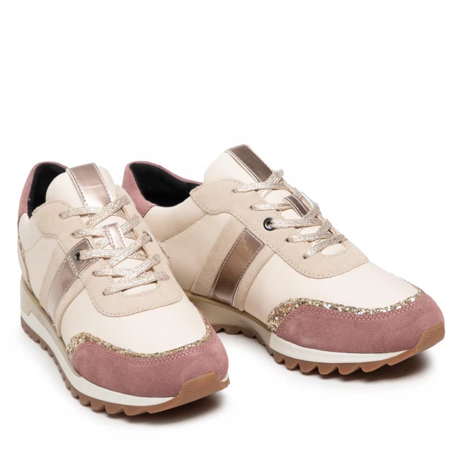 Chaussures Basses Sneakers GEOX - D Tabelya A D16AQA 08522 C5KH6 Cream/Lt Taupe Beige â Image 5
