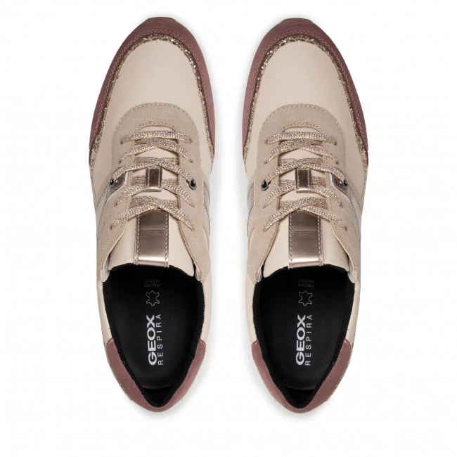 Chaussures Basses Sneakers GEOX - D Tabelya A D16AQA 08522 C5KH6 Cream/Lt Taupe Beige â Image 6