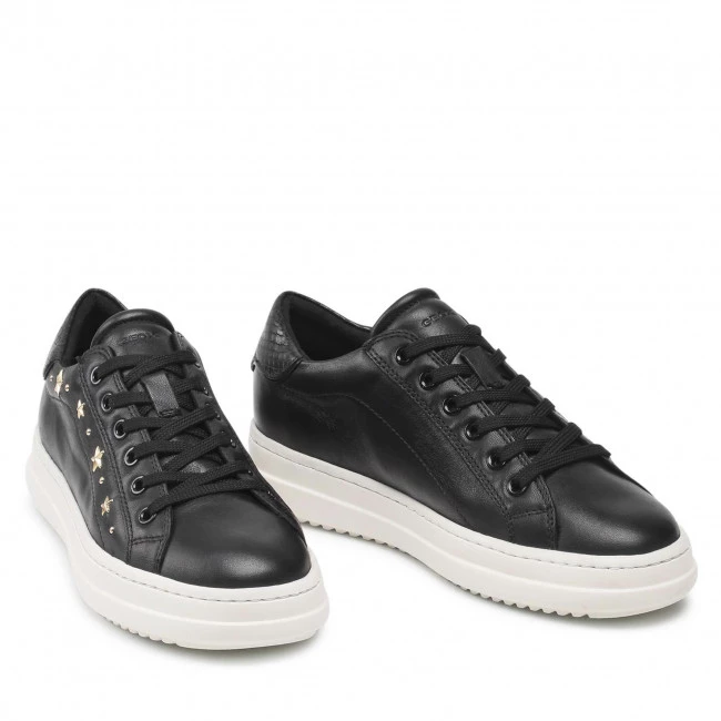 Chaussures Basses Sneakers GEOX - D Pontoise B D16FEB 08540 C9999 Black Noir – Image 5