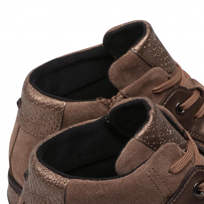 Chaussures Basses Sneakers GEOX - D Leelu' B D16FFB 022PV C5005 Dk Beige Marron â Image 6