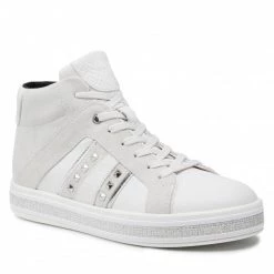 Chaussures Basses Sneakers GEOX - D Leelu' B D16FFB 08522 C1352 White/Off White Blanc