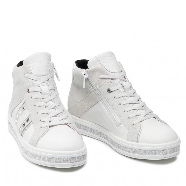 Chaussures Basses Sneakers GEOX - D Leelu' B D16FFB 08522 C1352 White/Off White Blanc â Image 5