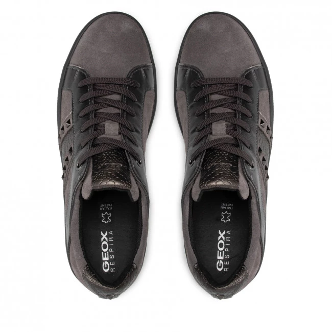 Chaussures Basses Sneakers GEOX - D Leelu' C D16FFC 022PV C9002 Dk Grey Gris â Image 6