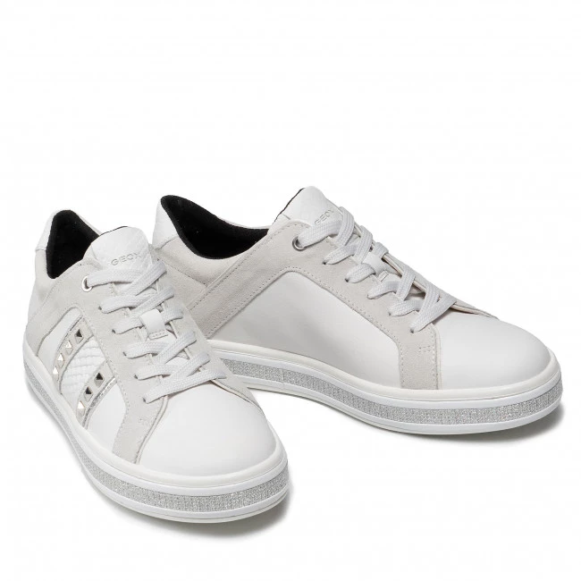 Chaussures Basses Sneakers GEOX - D Leelu' C D16FFC 08522 C1352 White/Off White Blanc â Image 5