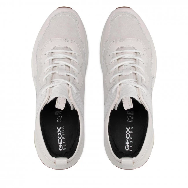 Chaussures Basses Sneakers GEOX - D Alhour A D16FGA 08522 C1000 White Blanc â Image 6