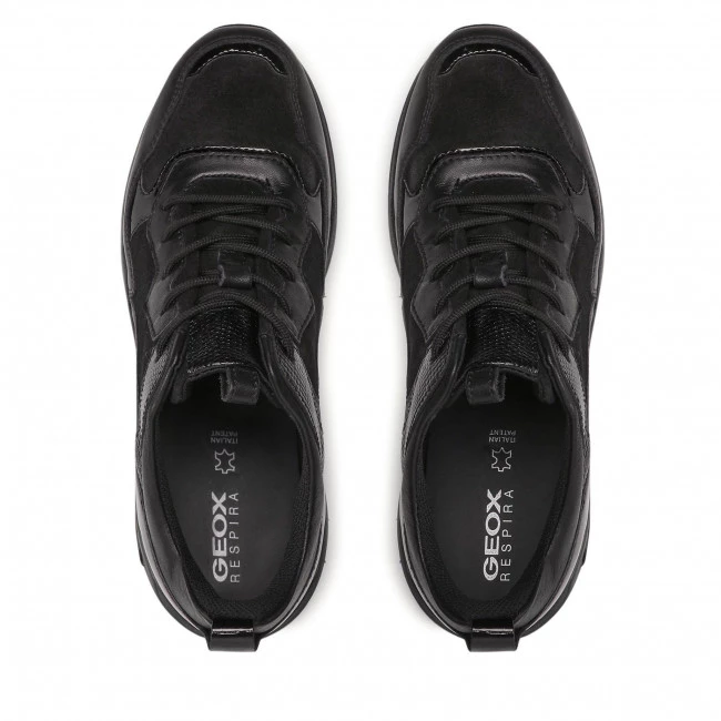 Chaussures Basses Sneakers GEOX - D Alhour A D16FGA 08522 C9999 Black Noir â Image 6