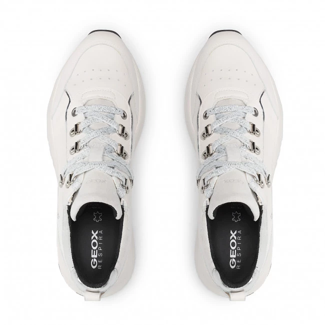 Chaussures Basses Sneakers GEOX - D Backsie C D16FLC 08522 C1002 Off White Blanc â Image 6