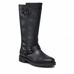 Bottes Et Autres Bottes GEOX - D Hoara H D16FTH 04643 C9999 Black Noir
