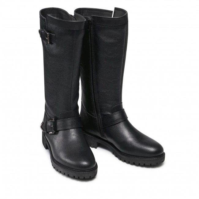 Bottes Et Autres Bottes GEOX - D Hoara H D16FTH 04643 C9999 Black Noir â Image 5