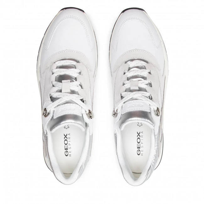 Chaussures Basses Sneakers GEOX - D Falena B Abx A D16HXA 04622 C1352 White/Off White Blanc â Image 6