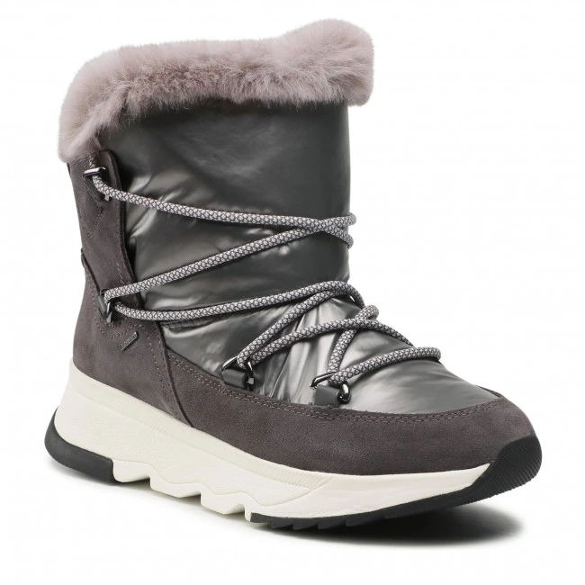 Bottes Et Autres Bottes De Neige GEOX - D Falena B Abx C D16HXC 022FU C9002 Dk Grey Gris