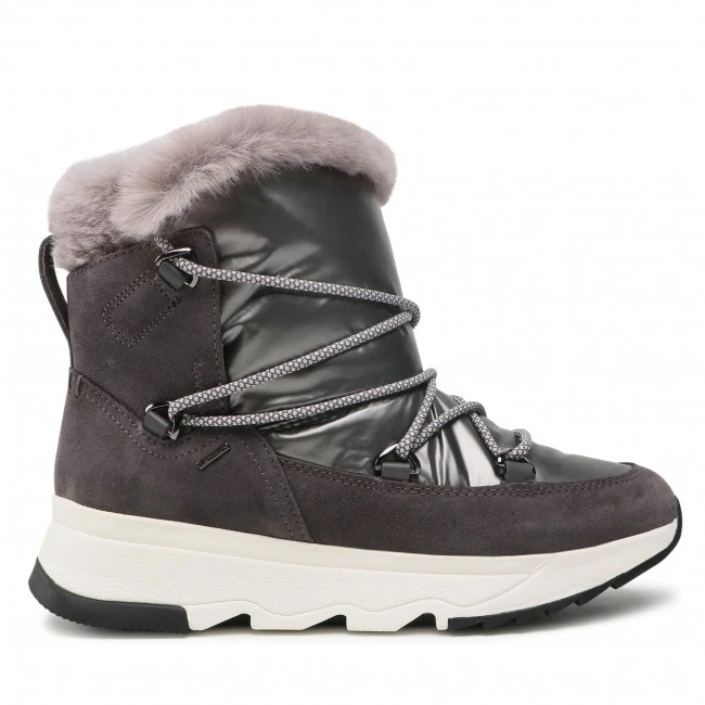 Bottes Et Autres Bottes De Neige GEOX - D Falena B Abx C D16HXC 022FU C9002 Dk Grey Gris â Image 2