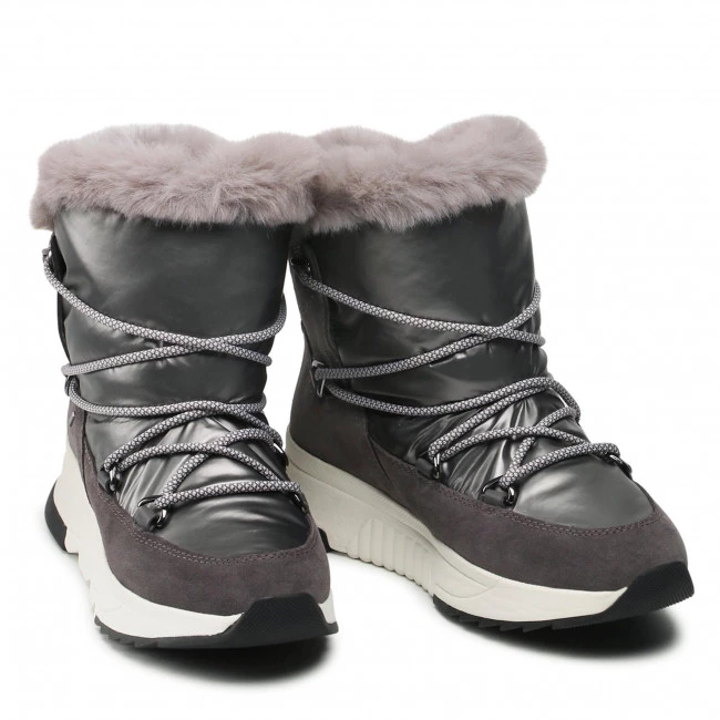 Bottes Et Autres Bottes De Neige GEOX - D Falena B Abx C D16HXC 022FU C9002 Dk Grey Gris â Image 5