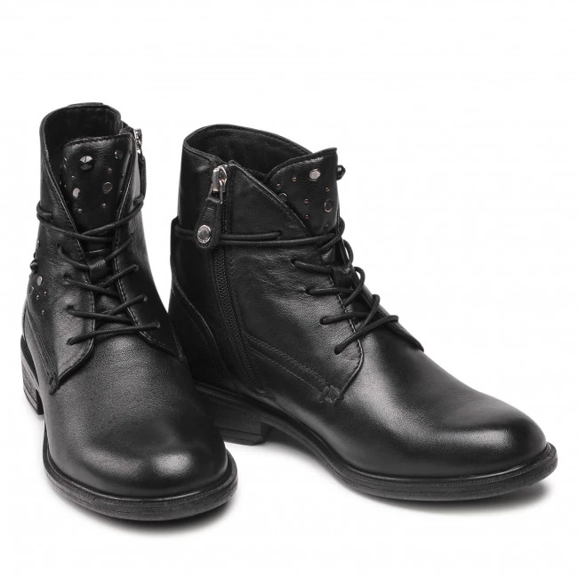 Bottes Et Autres Bottines GEOX - D Catria F D16LQF 000TU C9999 Black Noir â Image 5