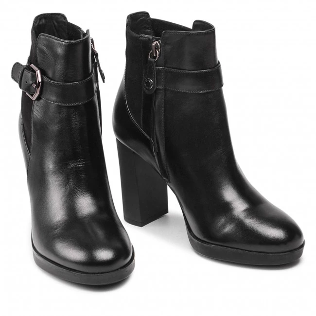 Bottes Et Autres Bottines GEOX - D Annya Pl.90 B D16PXB 085JZ C9999 Black Noir â Image 5