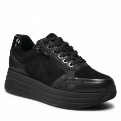 Chaussures Basses Sneakers GEOX - D Kency A D16QHA 022CF C9999 Black Noir