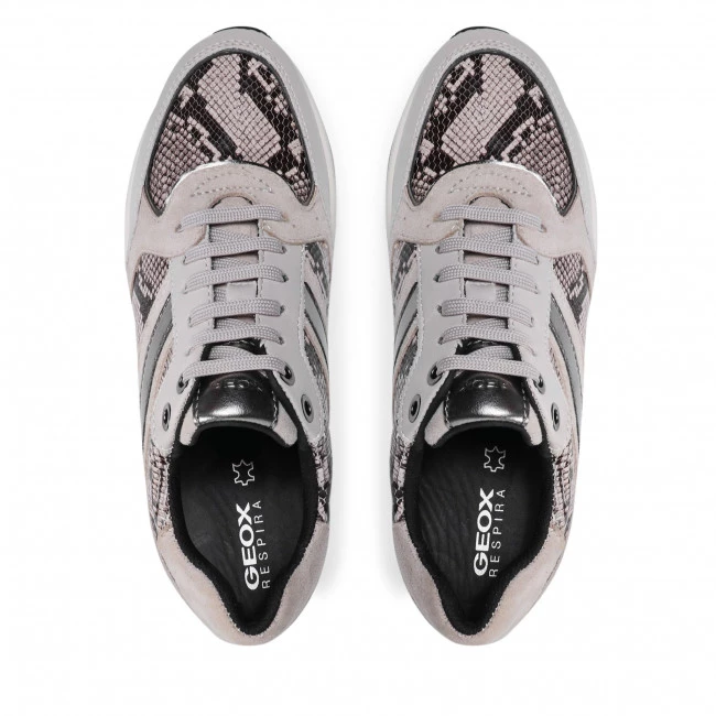 Chaussures Basses Sneakers GEOX - D Kency B D16QHB 04185 C5M1J Dk Beige/Ice Gris â Image 6