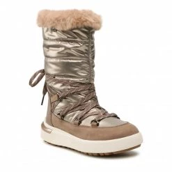 Bottes Et Autres Bottes De Neige GEOX - D Dalyla B Abx C D16QSC 0FU33 C5005 Dk Beige Or
