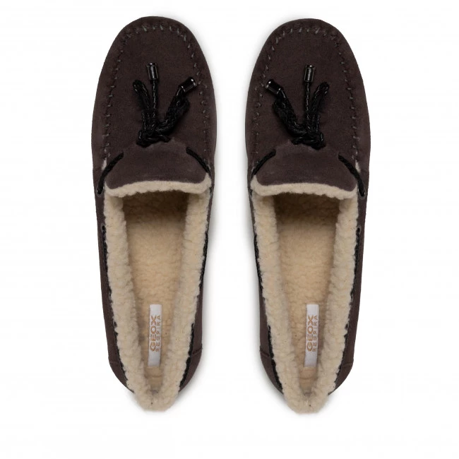 Chaussures Basses Mocassins GEOX - D Elidia B D162TB 022BC C0062 Dk Grey/Black Gris â Image 6