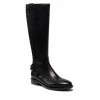 Bottes Et Autres Bottes Cavalières GEOX - D Brogue C D162UC 00043 C9999 Black Noir