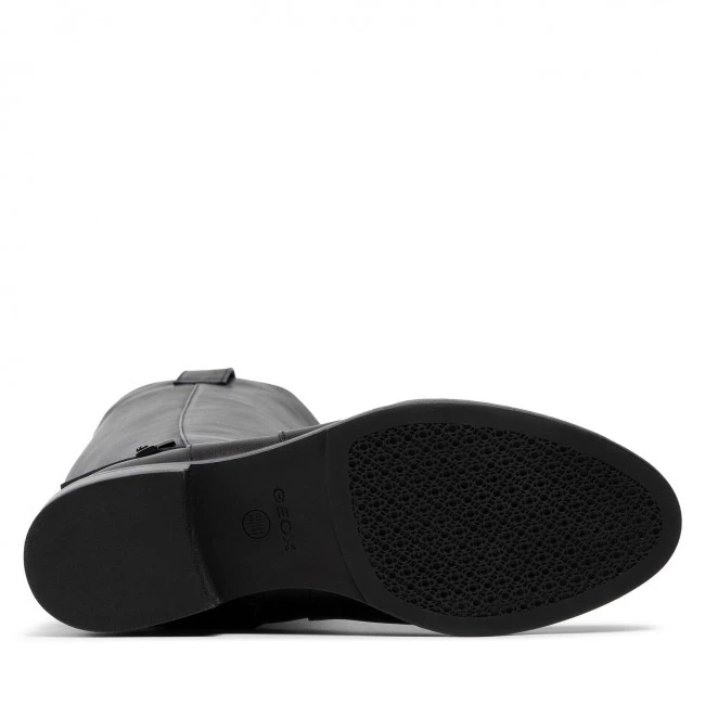 Bottes Et Autres Bottes Cavalières GEOX - D Brogue C D162UC 00043 C9999 Black Noir – Image 4