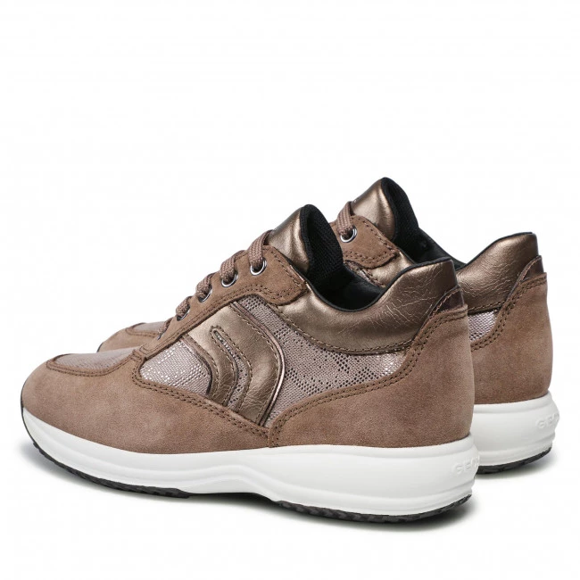 Chaussures Basses Sneakers GEOX - D Happy B D1662B 0PZ22 C5005 Dk Beige Marron â Image 3
