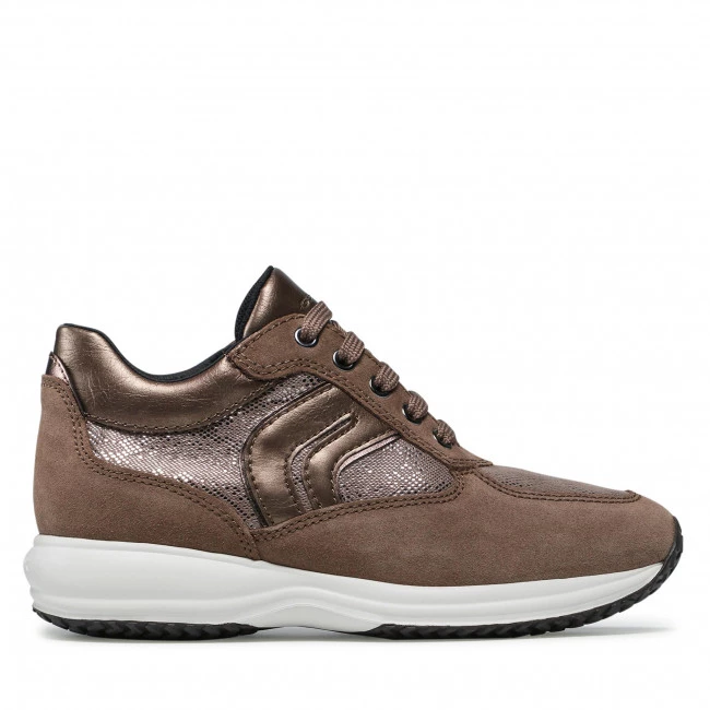 Chaussures Basses Sneakers GEOX - D Happy B D1662B 0PZ22 C5005 Dk Beige Marron â Image 2