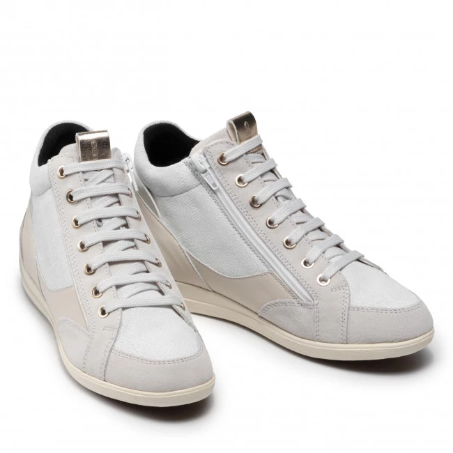 Chaussures Basses Sneakers GEOX - D Myria A D1668A 022PZ C1002 Off White Blanc â Image 5