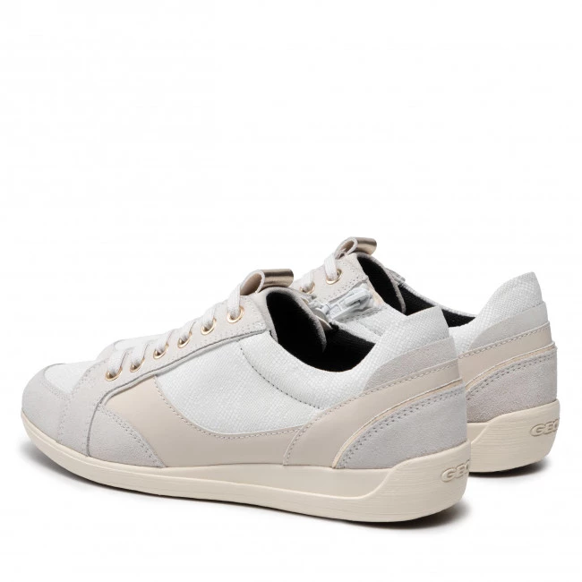 Chaussures Basses Sneakers GEOX - D Myria B D1668B 022PZ C1002 Off White Beige, Blanc â Image 3