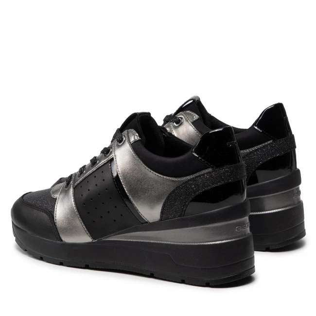 Chaussures Basses Sneakers GEOX - D Zosma C D168LC 085QD C9999 Black Noir â Image 3