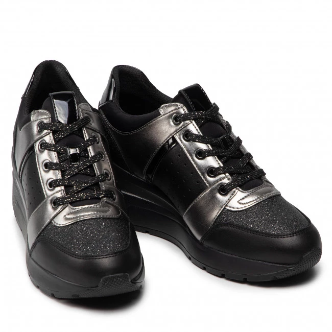 Chaussures Basses Sneakers GEOX - D Zosma C D168LC 085QD C9999 Black Noir â Image 5