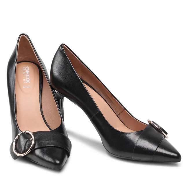 Chaussures Basses Talons Aiguilles GEOX - D Faviola A D168UA 000TU C9999 Black Noir â Image 5