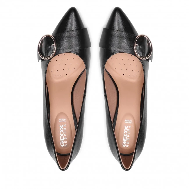 Chaussures Basses Talons Aiguilles GEOX - D Faviola A D168UA 000TU C9999 Black Noir â Image 6