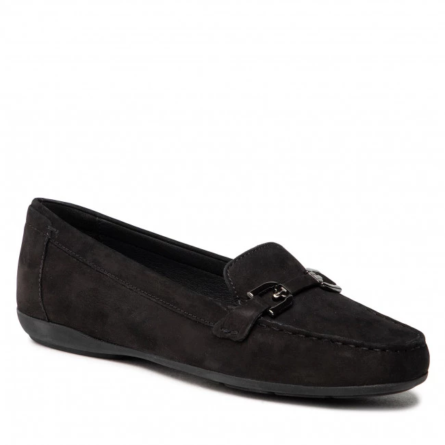 Chaussures Basses Loafers GEOX - D Annytah Moc A D84BMA 00032 C9997 Black Noir