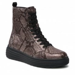 Bottes Et Autres Bottines GEOX - D Phaolae A D94FDA 000Z0 C1357 Gun Marron