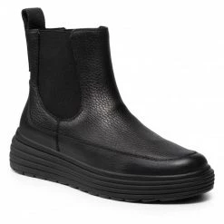 Bottes Et Autres Bottines Chelsea GEOX - D Phaolae C D94FDC 0CR46 C6335 Dk Bronze/Black Noir