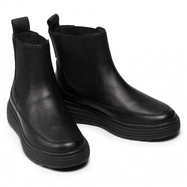 Bottes Et Autres Bottines Chelsea GEOX - D Phaolae C D94FDC 0CR46 C6335 Dk Bronze/Black Noir â Image 5