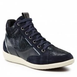 Chaussures Basses Sneakers GEOX - D Myria A D1668A 022PZ C4264 Navy/Blue Bleu Marine
