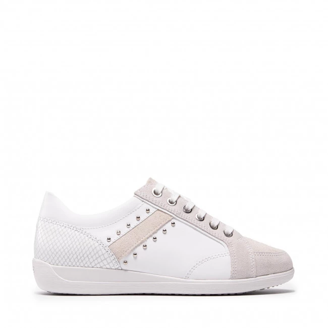 Chaussures Basses Sneakers GEOX - D Myria H D0468H 08577 C1352 White/Off White Blanc â Image 2