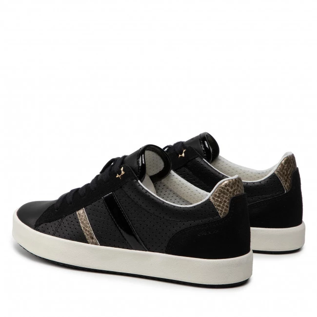 Chaussures Basses Sneakers GEOX - D Blomiee A D166HA 085AU C9999 Black Noir – Image 3