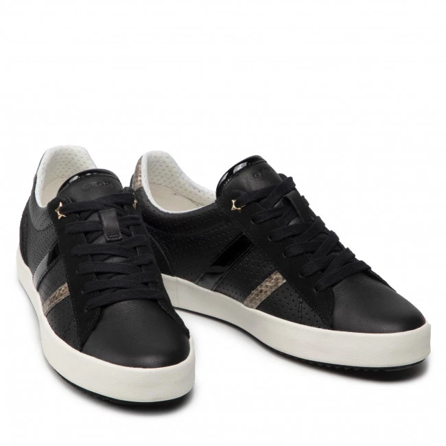 Chaussures Basses Sneakers GEOX - D Blomiee A D166HA 085AU C9999 Black Noir – Image 5