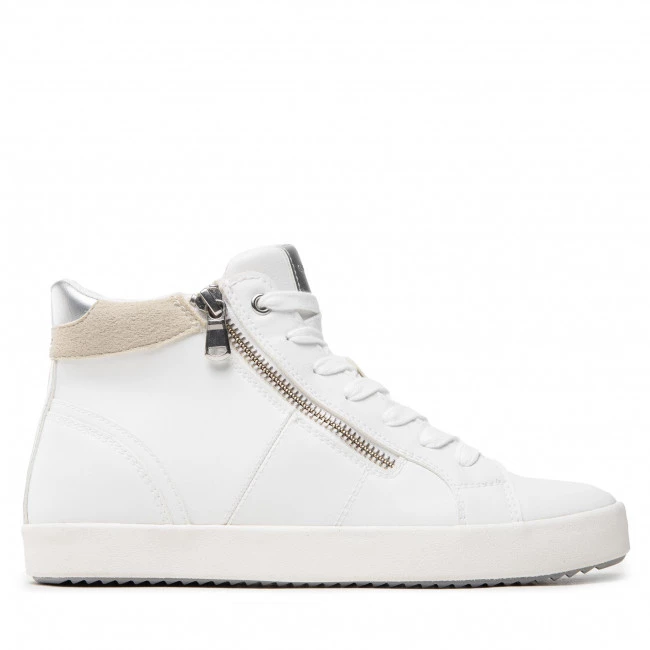 Chaussures Basses Sneakers GEOX - D Blomiee B D166HB 0BCBN C0007 White/Silver Blanc â Image 2