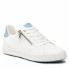 Chaussures Basses Sneakers GEOX - D Blomiee C D166HC 000BC C1Z4Y White/Lt Avio Blanc