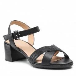 Mules Et Sandales Sandales GEOX - D Marykarmen M.S. F D25CWF 0BC6P C9999 Black Noir